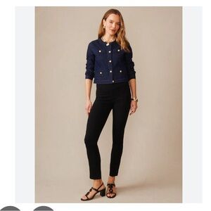 New J.McLaughlin Masie Stretch Pull-on Pants Size 10 long Classic Minimalist